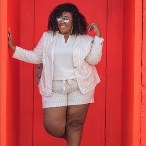 Loft Blazer and Shorts Set